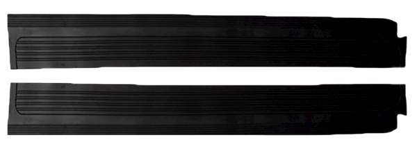 Gummi Einstiegsleisten Schweller Beläge für Mercedes W115 W114 /8 Coupe schwarz