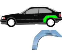 Radlauf für BMW 3er E36 Compact 1994 - 2000 links