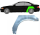 Radlauf für BMW 3er E46 Coupe 1998 - 2008 links