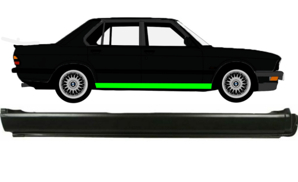 Vollschweller für BMW 5er E28 1981 - 1987 rechts