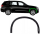Radlaufverbreiterung für BMW X5 F15 2013 - 2019 rechts vorne
