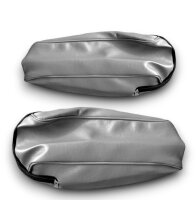 SitzBezüge Bezüge für Mercedes Benz W126 SE SEL Limousine grau 1979 - 08/1985