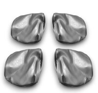 SitzBezüge Bezüge für Mercedes Benz W126 SE SEL Limousine grau 1979 - 08/1985