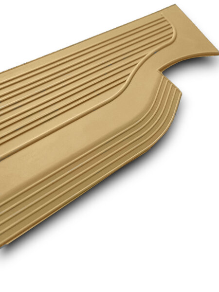 Gummi Einstiegsleisten Schweller Beläge für Mercedes W108/W109 beige