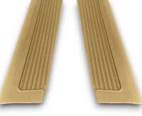 Gummi Einstiegsleisten Schweller Beläge für Mercedes W108/W109 beige