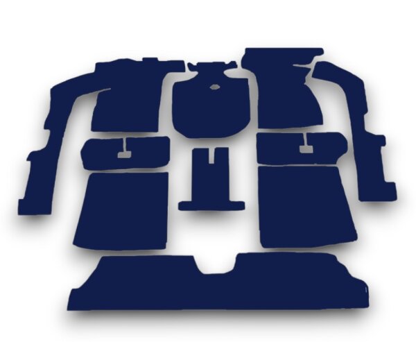 blau (Velour)