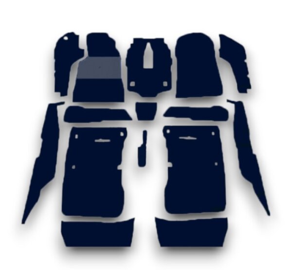 blau (Velour)